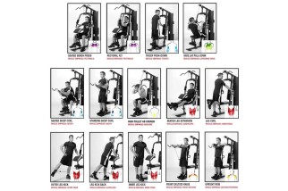 Multiestación Marcy Eclipse HG3000 / MWM8178 Compact Home Gym