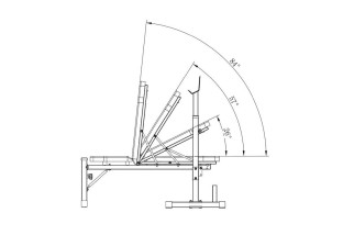 Banco estandar Marcy MWB-5511